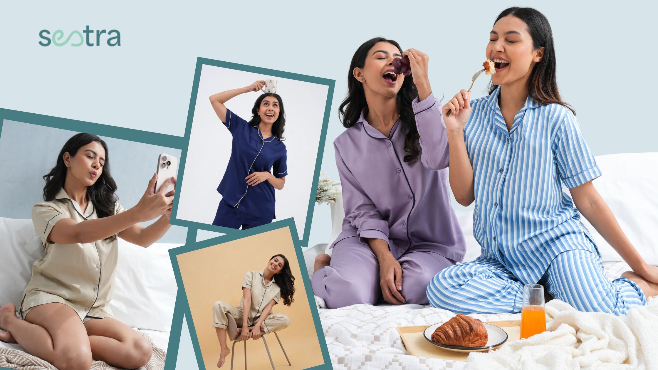 Women in pajamas