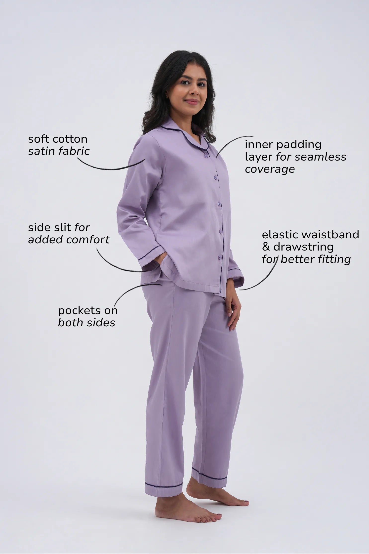 fairy dust bra-less pyjama set