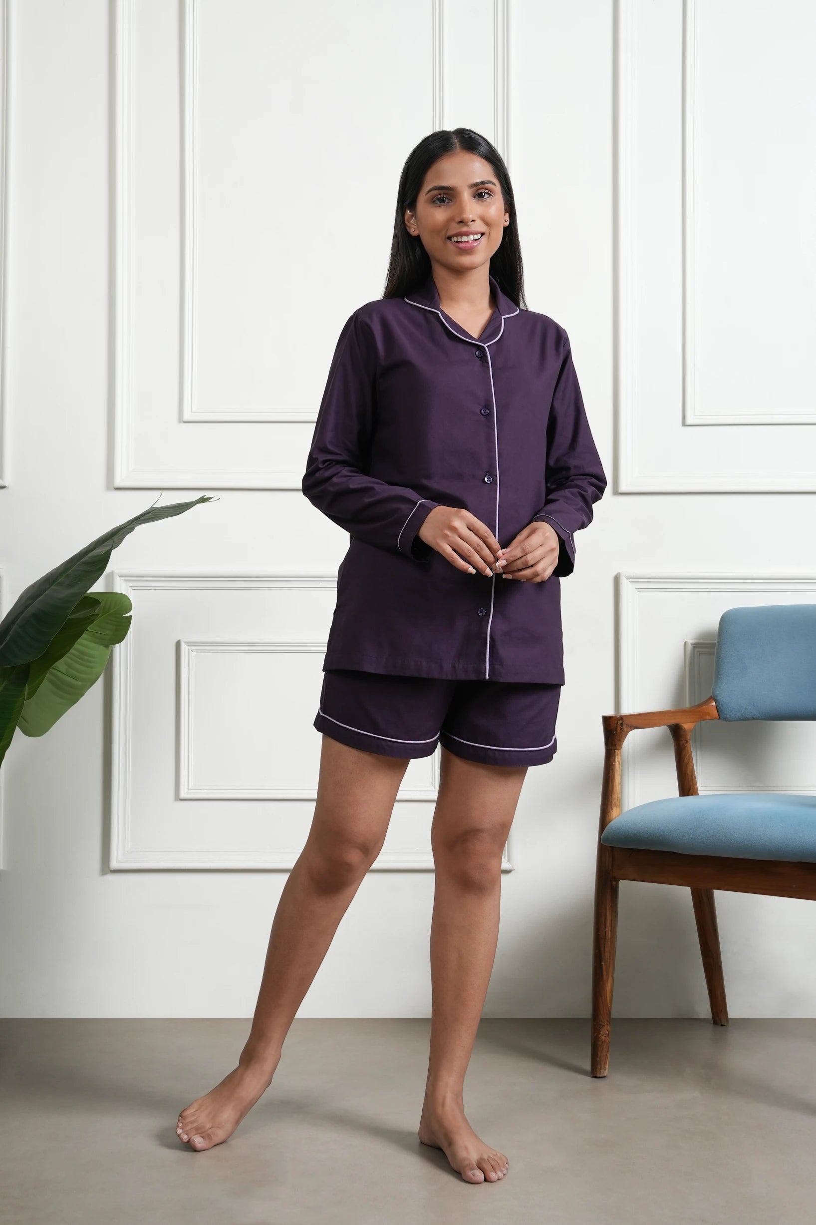 berry calm bra-less top (full sleeves)
