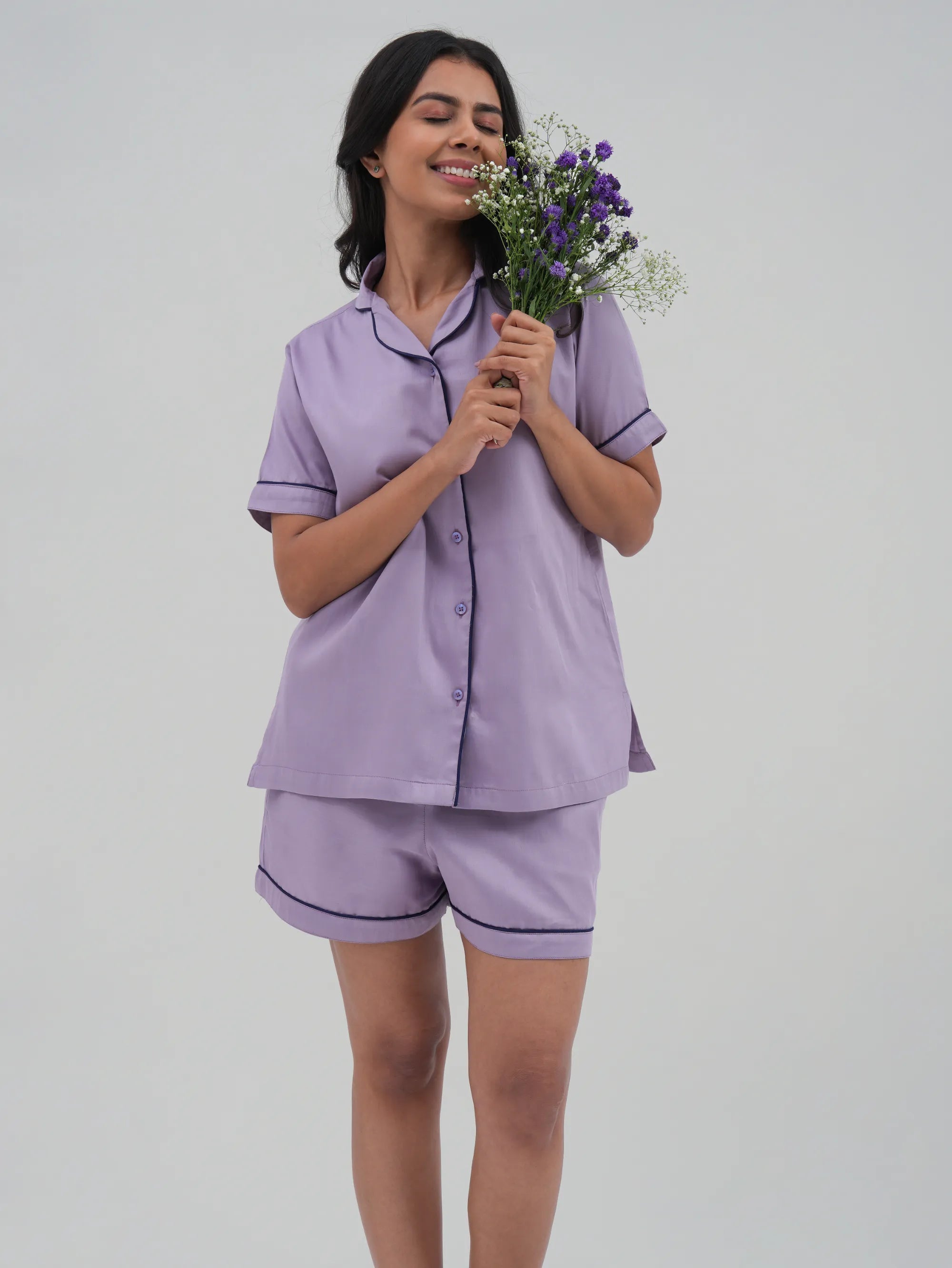 fairy dust bra-less shorts set