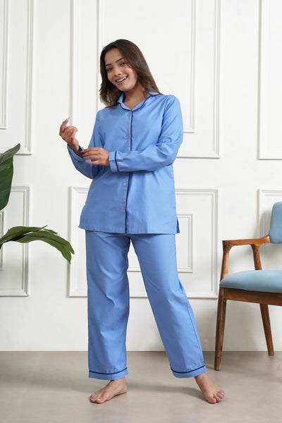 cool haze bra-less pyjama set