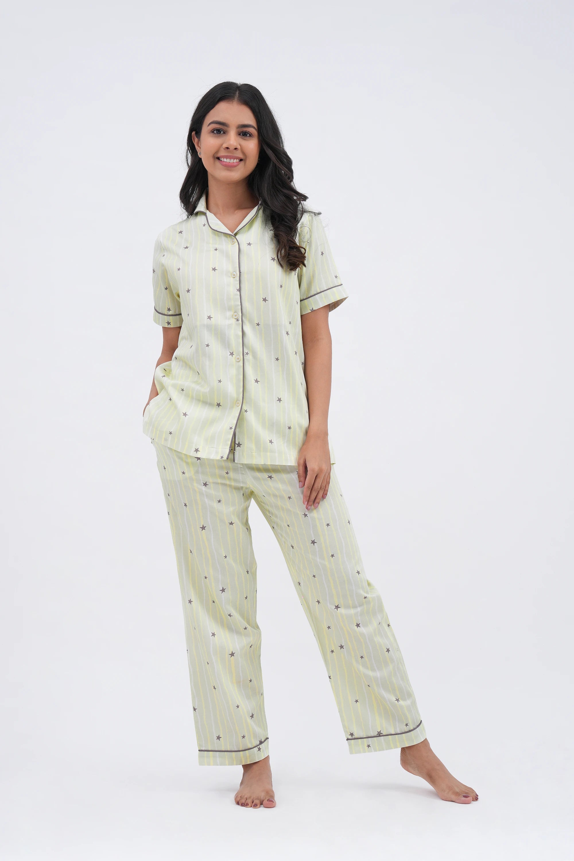 starry dreams bra-less top (half sleeves)