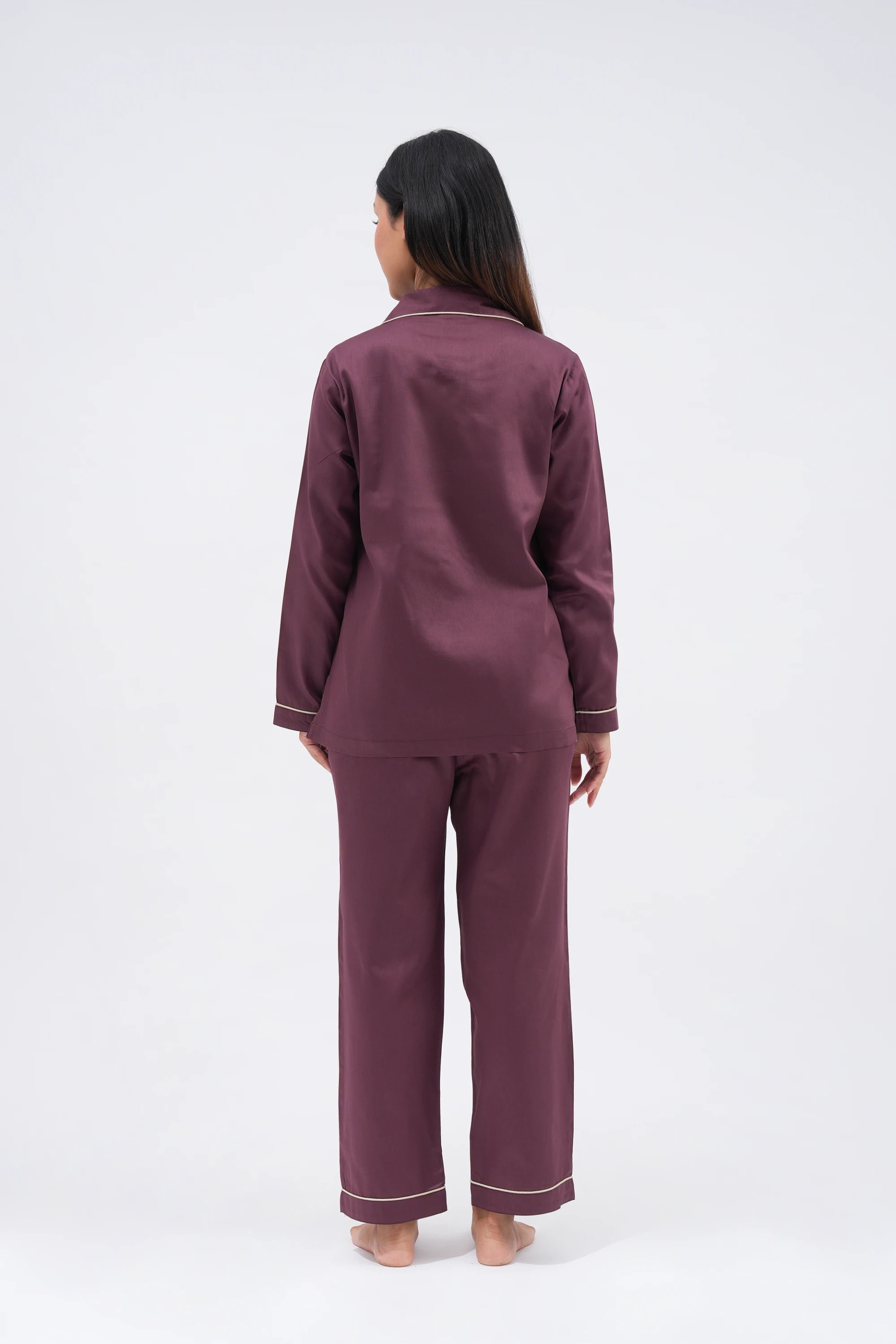 wine down bra-less top (full sleeves)